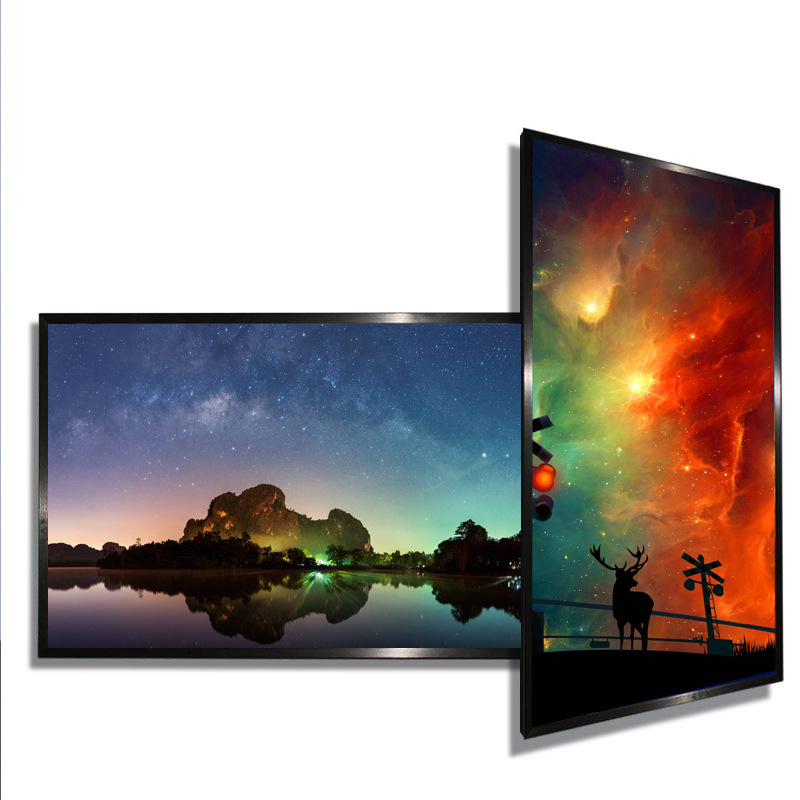 Touchscreen signage showcase